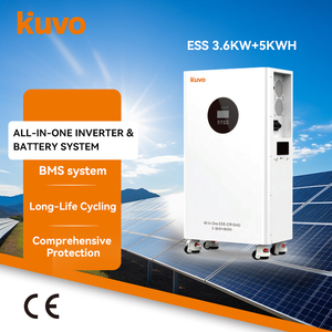 KUVO High Quality All in One Battery <b>System</b> Pure Sine Wave WiFi Monitoring 3.6KW 5KWH <b>Energy</b> <b>Storage</b> <b>System</b> <b>Storage</b> - Product Image 1
