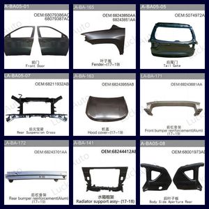 Cubierta inferior LuckinAuto para Jeep <span class=keywords><strong>Compass</strong></span> <span class=keywords><strong>Trailhawk</strong></span> cubierta de parachoques inferior 2017 <span class=keywords><strong>2018</strong></span> 2019 2020 2021 OEM 68351544AA - Product Image 5