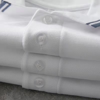 Polo de golf à manches courtes en soie de glace pour hommes, sports de plein air, polo de golf de bonne qualité avec logo personnalisé, vêtements d'affaires et à la mode pour hommes