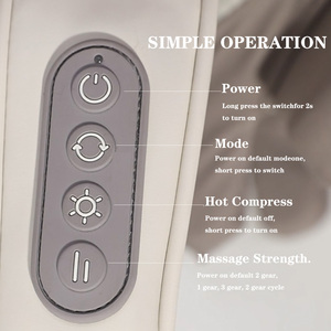 Thoải mái thiết bị massage cổ hỗ trợ nhào SHIATSU VAI điện Pain Relief cổ tử cung massager với nhiệt thông minh - Product Image 4