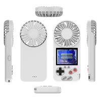 Extérieur Mini Portable Petit Ventilateur Console De Jeux Portable 500 Jeux Classiques 2.4 Pouces LCD Idéal Pour Un Usage Quotidien