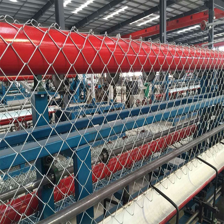 Pvc Coated / Galvanized 10 Gauge Chain Link Fencing Anti Rust