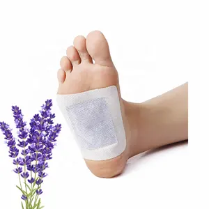 100% doğal bitkisel detoks ayak pedleri toksinler için japon ayak yamaları ve uyku teşvik