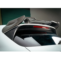 Spoiler Posteriore in Vera Fibra di Carbonio per Cayenne 9Y0 9YA 2018-2024, Ala Decorativa per Bagagliaio, Kit Carrozzeria