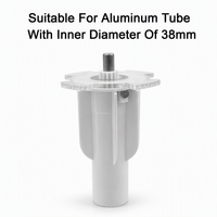Support tubulaire en plastique blanc SZMYQ Tuya Smart Home pour moteur de rouleau de 25 mm, supports durables, accessoires de clip pour rideaux