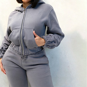 Sudadera con Capucha de Felpa de Algodón Grueso de 400 g/m² para Invierno, Estilo Urbano, Bordada, Unisex, Talla Grande, Personalizable, con Parte Delantera Lisa - Product Image 3