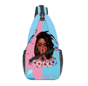 GPD Gamma Phi Delta 胸包定制姐妹会时尚休闲单肩包男女通用户外旅行胸包 - Product Image 3