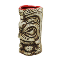 Meilleure vente tasse Tiki en céramique personnalisée tasse à boire faite à la main en différentes couleurs tasses en céramique personnalisables