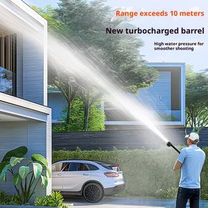 Hidrolavadora Eléctrica Portátil de Alta Presión, 1.2MPa, Inalámbrica, con Boquilla Ajustable 6 en 1 - Product Image 5