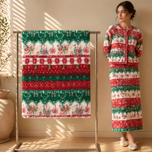 Tissu tricoté Jacquard en <span class=keywords><strong>laine</strong></span> d'agneau 340 g/m² 100 % polyester pour costumes de Noël, manteaux en fourrure pour garçons et filles, automne-hiver, chaud et doux comme un oreiller - Product Image 1