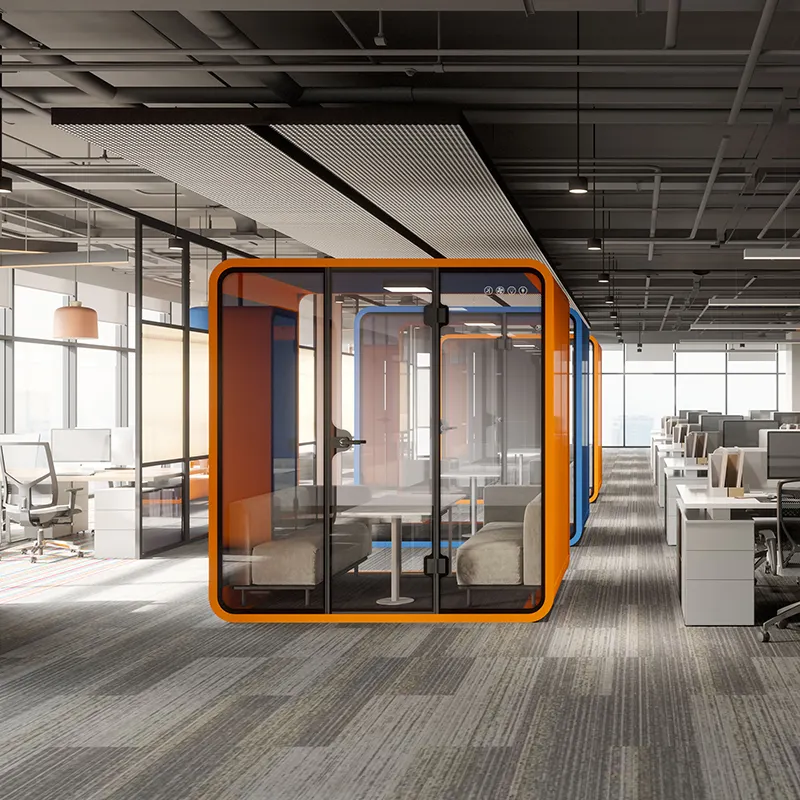 Taşınabilir ofis Pod toplantı telefon görüşmesi ses geçirmez sessiz bağımsız çalışma alanı ofis kabini