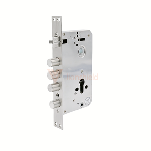 מנעול צילינדר מקצועי LIONSHIELD בעל אבטחה גבוהה נגד גניבה 6068, מפלדה מלאה, עם נעילה משולבת, מופעל באמצעות מפתח (נגד חסימה) - Product Image 1