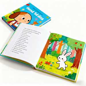 Perfect Binding Hardback Kid Educational Story <strong>Books</strong> Customized Printing Hardcover Children <strong>Book</strong> for Child - Product Image 2