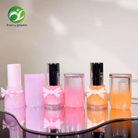 Tubes de rouge à lèvres en velours et métal vides dégradés plats 4G avec logo personnalisé nouveau design 5g baume à lèvres mignon contenant de rouge à lèvres liquide cosmétiques