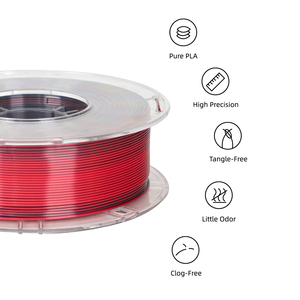 NOUVEAU Filament <span class=keywords><strong>R3D</strong></span> Quantum <span class=keywords><strong>PLA</strong></span> 20 couleurs pour impression 3D 1,75 mm 1 kg 330 m Tolérance 0,02 mm Température d'impression 180-220 °C ROHS/ISO - Product Image 2