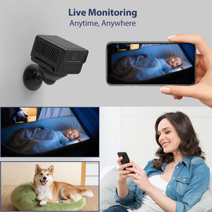 Portable Mini 2K double bande WiFi sécurité DV caméra 1080p HD Vision nocturne détection de mouvement intérieur extérieur utilisation carte SD nuage ODM - Product Image 4