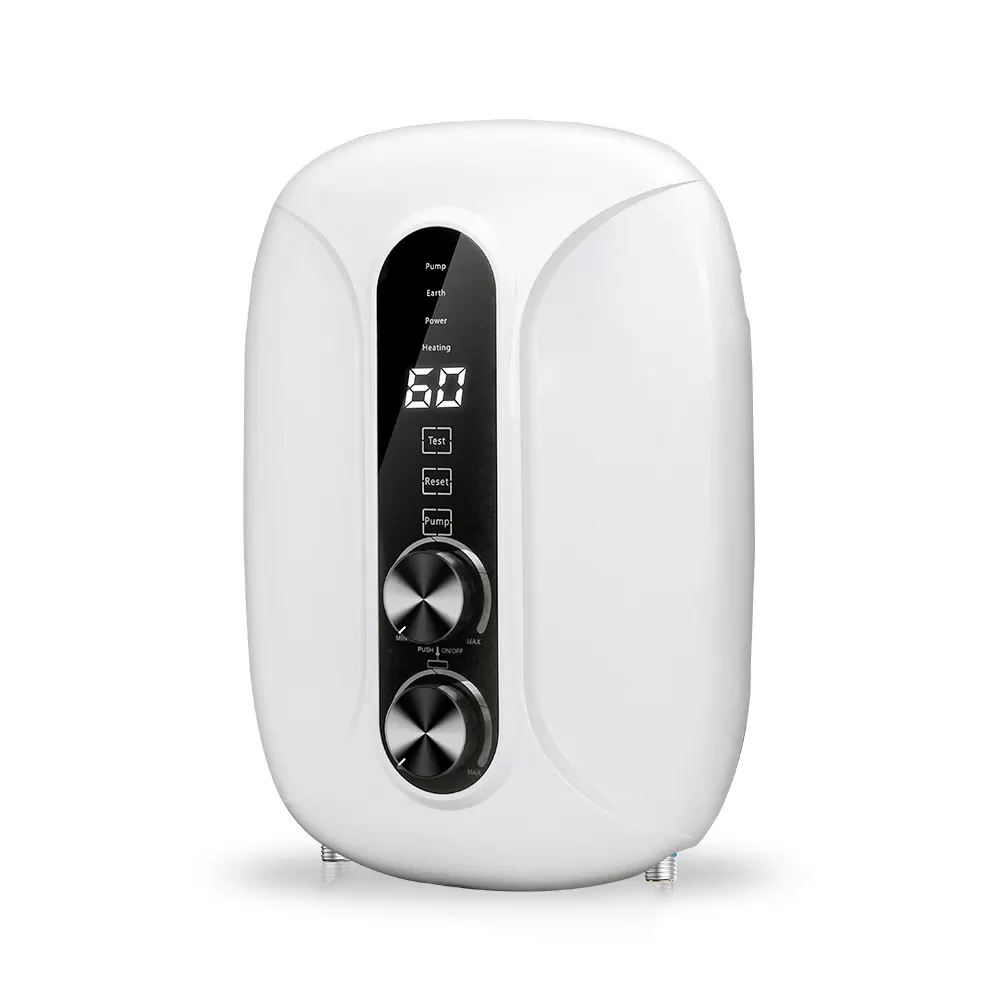 220v 6.5KW 8kw 12kw Bathroom Digital Display Tankless Instant Electric Water Heaters