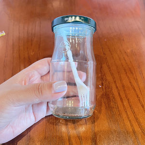 เหยือกแก้วใส่ผลไม้เกรดเชิงพาณิชย์พร้อมฝาบิดแบบปลอดภัยฉลากแบบกำหนดเองพร้อมเสิร์ฟส้มแมนดารินสำหรับร้านอาหารโรงแรม - Product Image 6