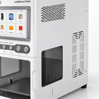 Machine de marquage laser UV 5W 355nm, séparateur d'écran en verre arrière pour téléphone portable, machine de réparation laser 170x170mm