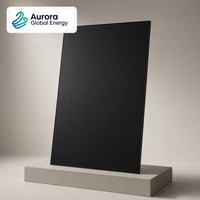 Panneau solaire photovoltaïque extérieur 600W, module mono, installation facile, structure légère pour l'énergie mobile et l'alimentation des cabanes