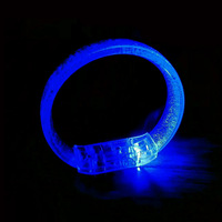 Bracelets LED multicolores avec bracelet à bulles lumineuses, bracelet lumineux clignotant pour fête, bracelet lumineux de Noël
