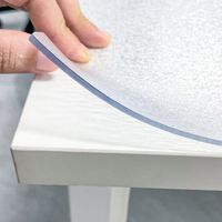 Nappe transparente en PVC, résistante à la chaleur, imperméable, durable, écologique, moderne, personnalisée en usine