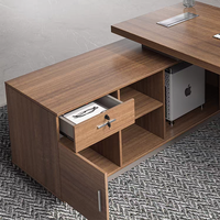 Meubles de bureau pas chers Bureau de direction Bureau de direction en gros Bureau de direction de PDG Bureau de direction exécutif