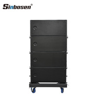 Sinbosen 20A Dual 10 pouces Pro Sound Active Two Way Line Array Speaker