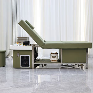 2025 Hot Sell Salon Haar wäsche Gesichts pflege Lagerung Thai Massage Kopf Spa Shampoo Bett Elektrische Massage Legen Sie sich hin - Product Image 3