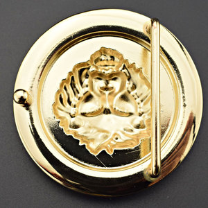 High Quality Inner Size 39mm Customized Zinc Alloy lion Head Western Name Plate <strong>Belt</strong> <strong>Buckle</strong> - Product Image 5