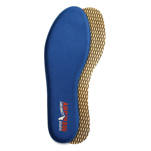 Sottopiede In Memory Foam confortevole di colore blu di qualità superiore In cotone adatto per la pratica sportiva - Product Image 1