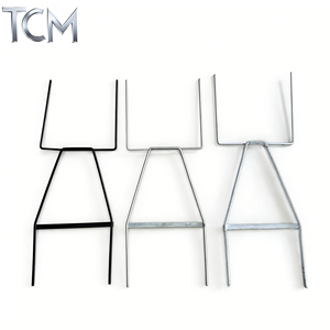 Soporte de alambre en forma de U para letreros de jardín con estructura en H individual para letreros de césped exteriores - Product Image 4