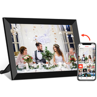 Voorraad 10 pouces écran tactile Wifi Digitale Fotolijst Ondersteuning Usb Sd Card 32GB Ingebouwde Luidspreker Digitale Foto cadre