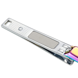 New <b>Big</b> Size Finger Toe Nail Clippers Durable Rainbow Multicolour Coated Carbon Steel Portable Nail Care <b>Tools</b> - Product Image 3