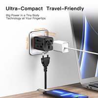 Adaptateur de Voyage Universel World, Adaptateur de Voyage International Tout-en-Un Compact OEM ODM