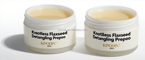 Gel Desenredante Pre-Champú Herbal Vegano Orgánico para Cabello Rizado Natural, Sin Nudos, Hidratante y Nutritivo con Aloe Vera, Aguacate y Linaza - Product Image 3