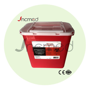 אדום <span class=keywords><strong>7l</strong></span> הזרקת דפוס מחטים ומיכל sharps עבור בית החולים להשתמש Jnc007l - Product Image 4