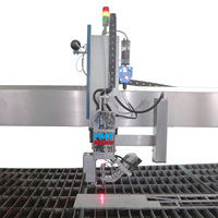 Machine de découpe à jet d'eau CNC 5 axes pour pierre, métal, verre, céramique, caoutchouc, mousse