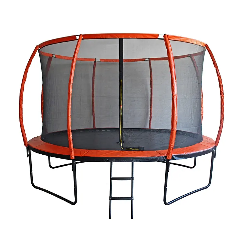 Astm Goedgekeurde Kinderen En Volwassen Trampoline Outdoor Trampoline Met Veiligheidsbehuizing Voor Kinderen