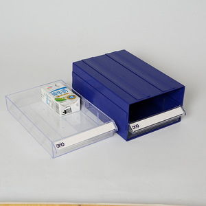 Hộp lưu trữ tài liệu A5 loại ngăn kéo: Lý tưởng cho hóa đơn, hóa đơn, và cũng cho đồ chơi khối xây dựng <span class=keywords><strong>LEGO</strong></span>, thiết kế trong suốt - Product Image 5