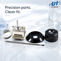 0-500 ℃   Thermostat capillaire pour four à friteuse électrique EGO, pour usage domestique, rôtissoire à saucisses en céramique, accessoires d'appareils électroménagers