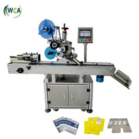 Machine d'étiquetage automatique pour sachets plats, écologique, adaptée aux aliments, pour sachets plats en PVC imprimés