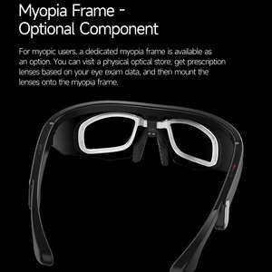 Lunettes Intelligentes W640 AI avec Caméra 8MP, Photo 32MP, Gyroscope Six Axes, Stabilisation Double EIS, BT, IP66 – <span class=keywords><strong>Appareils</strong></span> Connectés Portables - Product Image 4