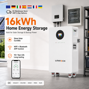 Paquete de Baterías de Iones de Litio Powerwall 51.2V 48V 560Ah 600Ah 628Ah 15kWh 20kWh 30kWh, Sistema de Almacenamiento de Energía Doméstica con BMS - Product Image 3
