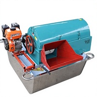 Machine à battre le riz agricole à alimentation complète, haute productivité, en acier inoxydable, petite moissonneuse de blé et de millet pour usage domestique