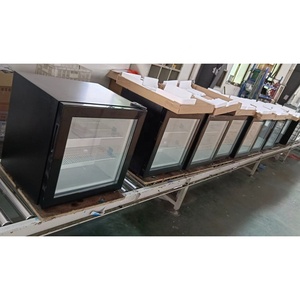 55L業務用小型アイスクリームガラス扉カウンター天板型ディスプレイ冷凍庫 - Product Image 6