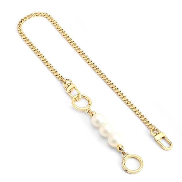 Purse Chain, Purse Strap Wallet Chain Handbag Replacement Strap with Buckles for Purse Handbags Clutches Crossbody Bags Pants