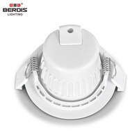 AU SAA 3000K/4000K/6000K éclairage encastré COB Dimmable Led Downlight avec pilote intégré, y compris 0.6m marquage australien l