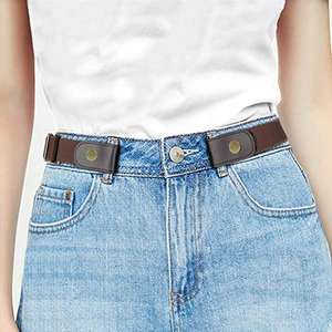 Ceinture élastique invisible réglable sans boucle pour jeans, ceinture sans boucle, ceintures faciles à porter pour femmes et hommes, extensible, sans tracas, idéale pour un cadeau - Product Image 5