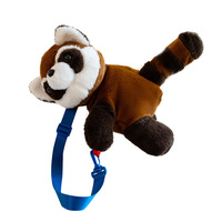 Sac à dos en velours pour chiot, jouet en peluche, sac à bandoulière rempli de coton PP, cadeau d'anniversaire pour enfants unisexe